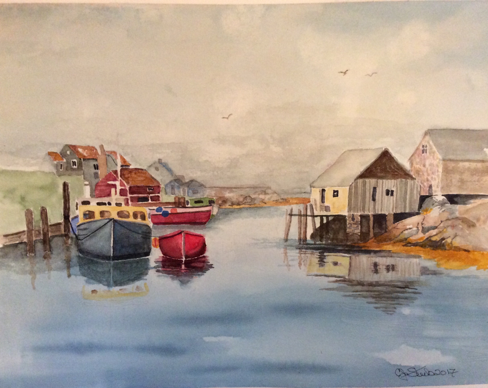 Peggy’s Cove by Cydney J. Steeb