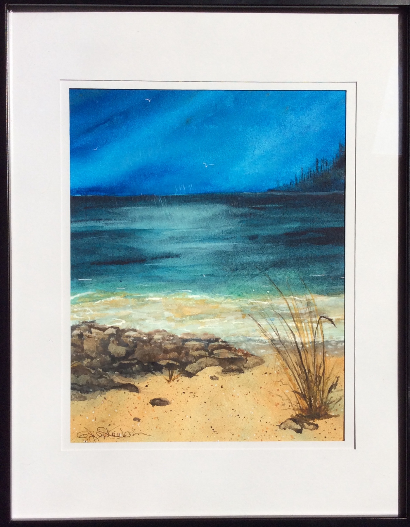 Dusk at the Beach by Cydney J. Steeb