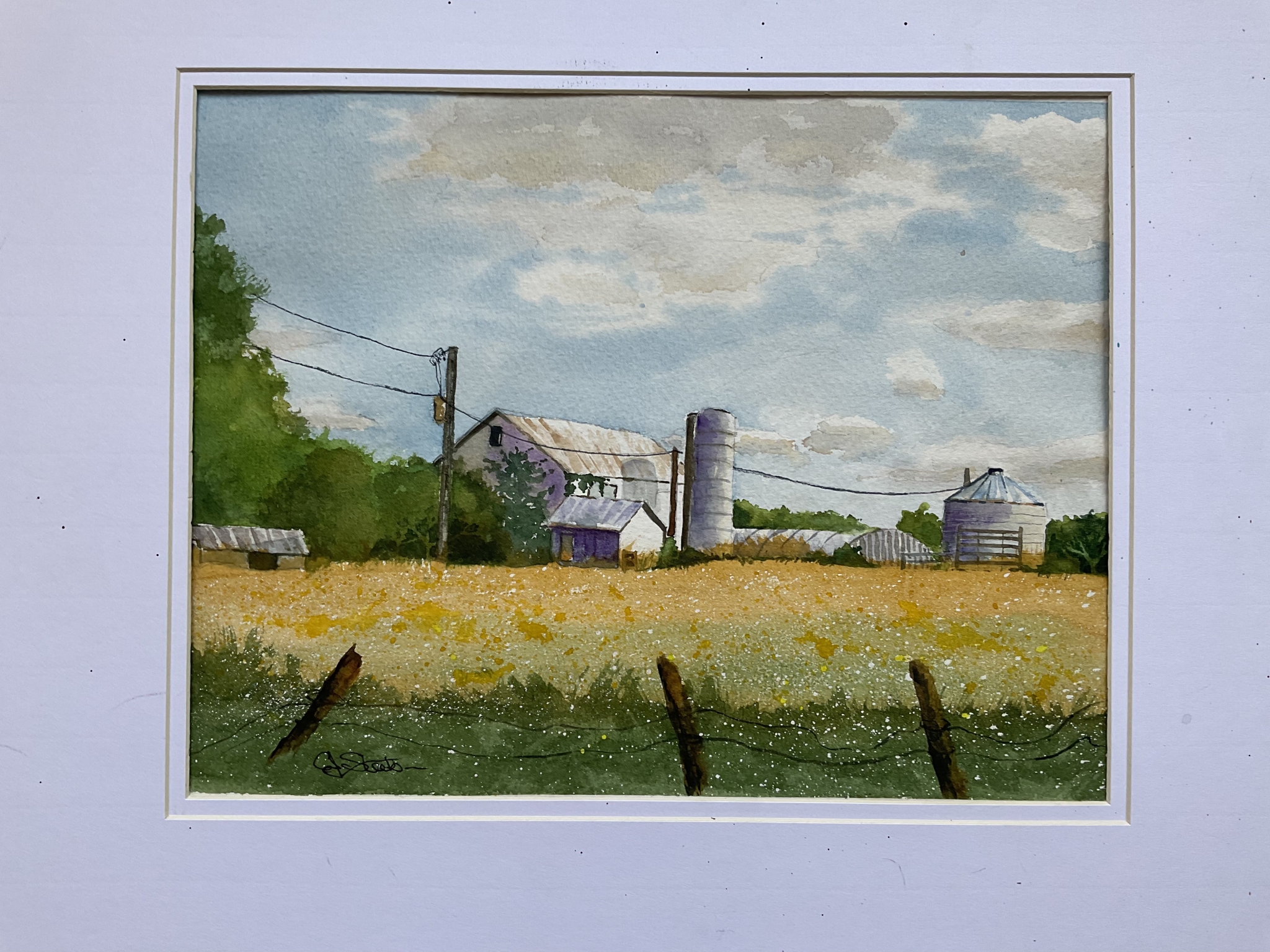 Sunny Day at the Farm by Cydney J. Steeb